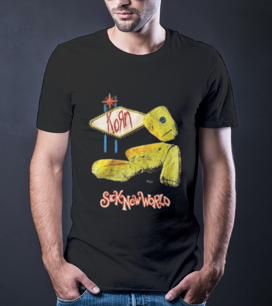 Korn Sick New World 2026 Las Vegas Voodoo Doll April 25 Event T-Shirt