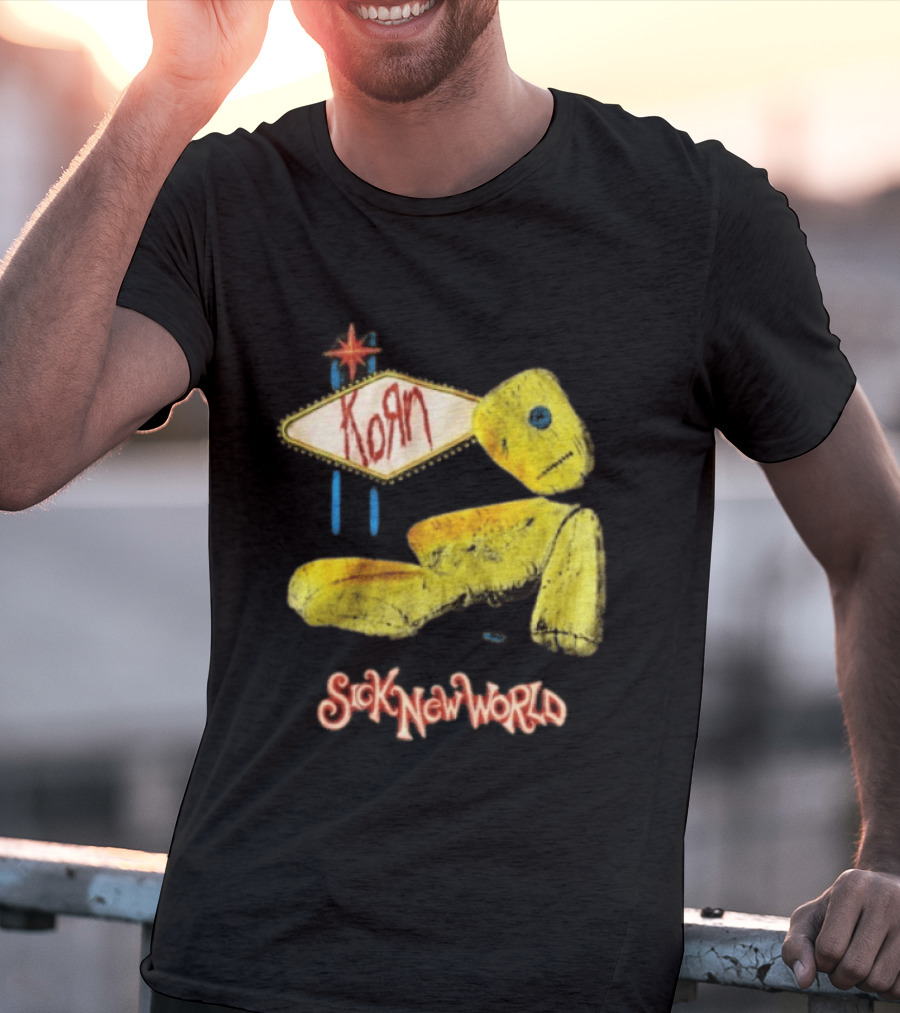 Korn Sick New World 2026 Las Vegas Voodoo Doll April 25 Event T-Shirt