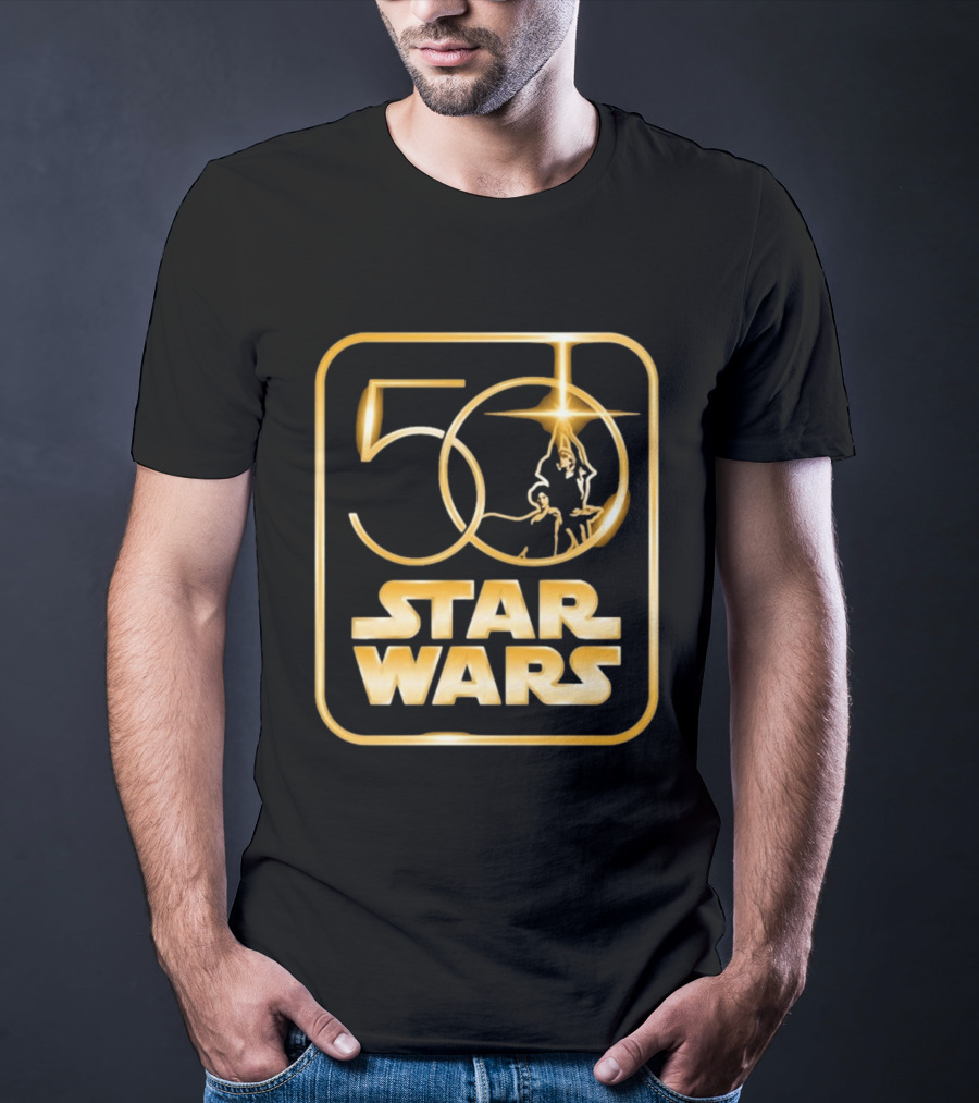 Star Wars 50th Anniversary Golden Celebration T-Shirt