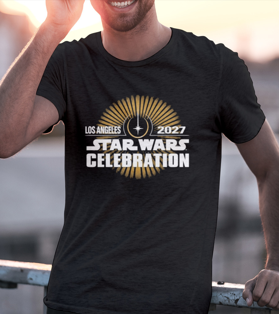 Los Angeles 2027 Star Wars Celebration Sunburst T-Shirt