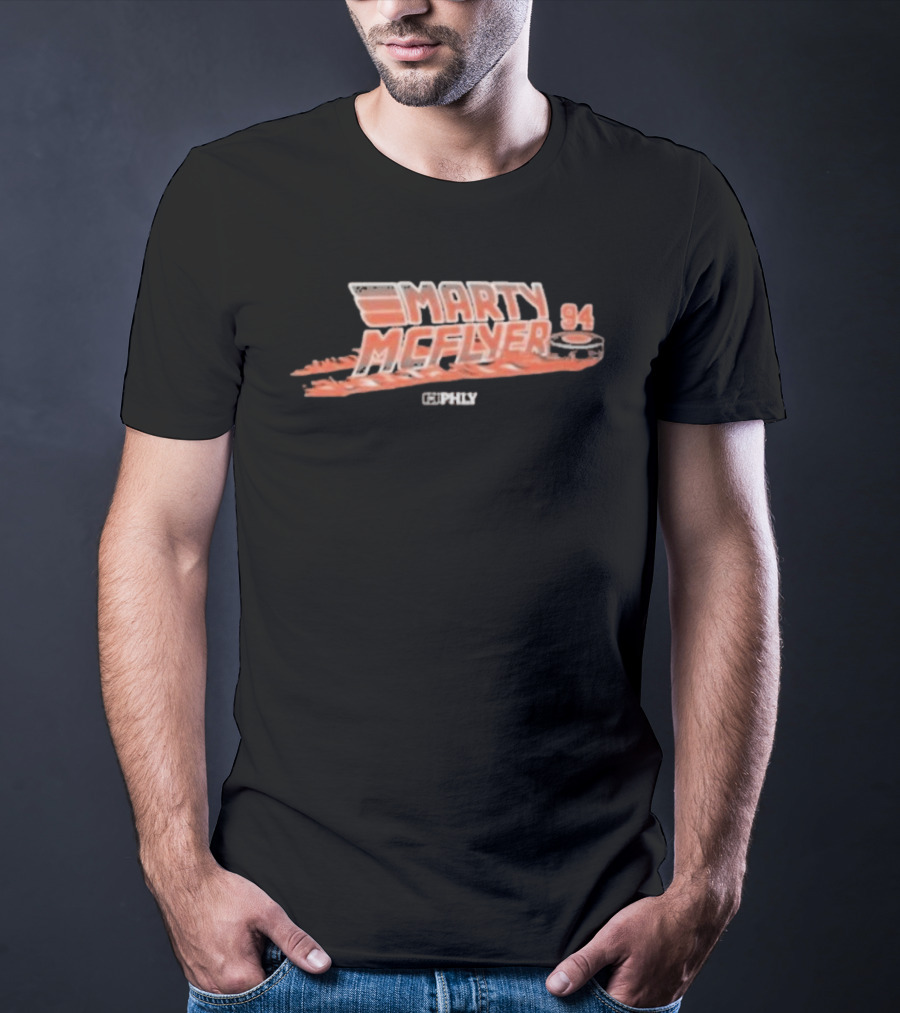 Marty McFlyer 94 Allcity Network Phly McFly T-Shirt