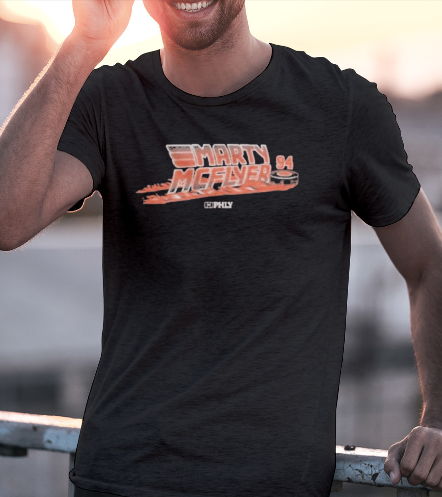Marty McFlyer 94 Allcity Network Phly McFly T-Shirt