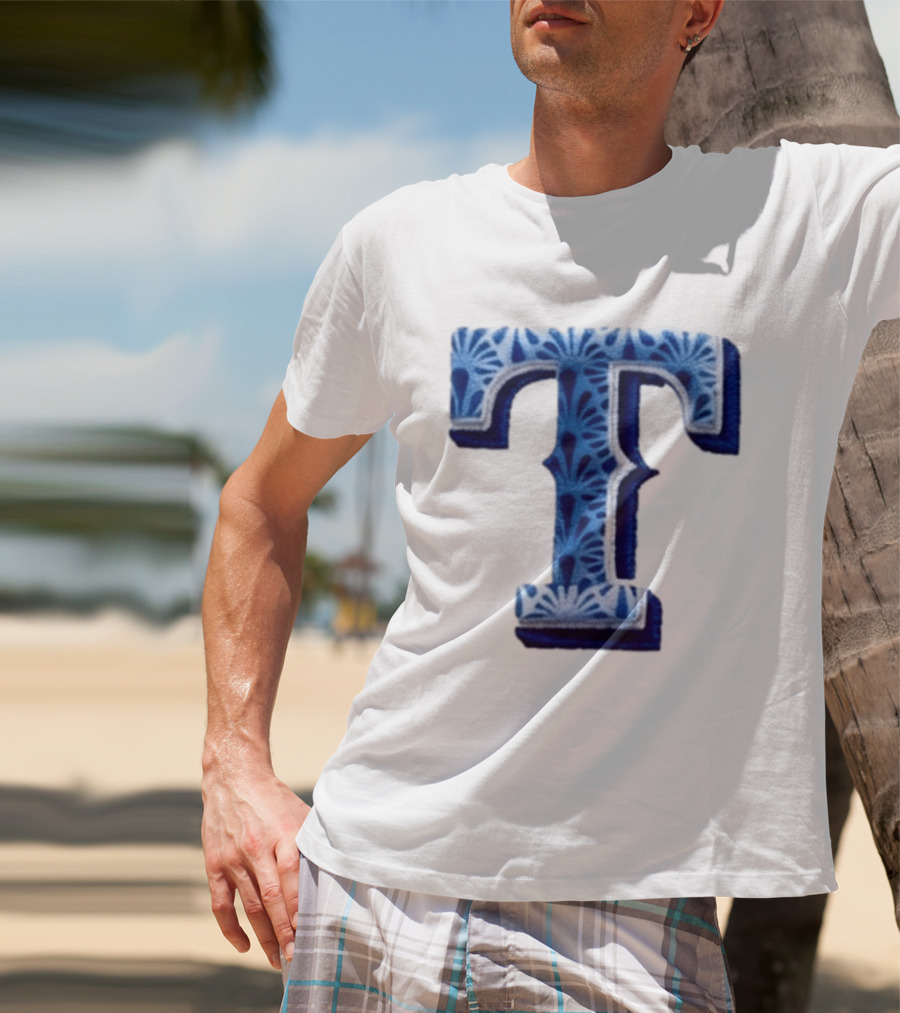 2026 Rangers Mexican Heritage Hat Giveaway T-Shirt