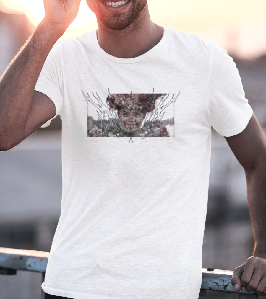 Darko Us Oni 2 World Tour Warped Antlered Face T-Shirt