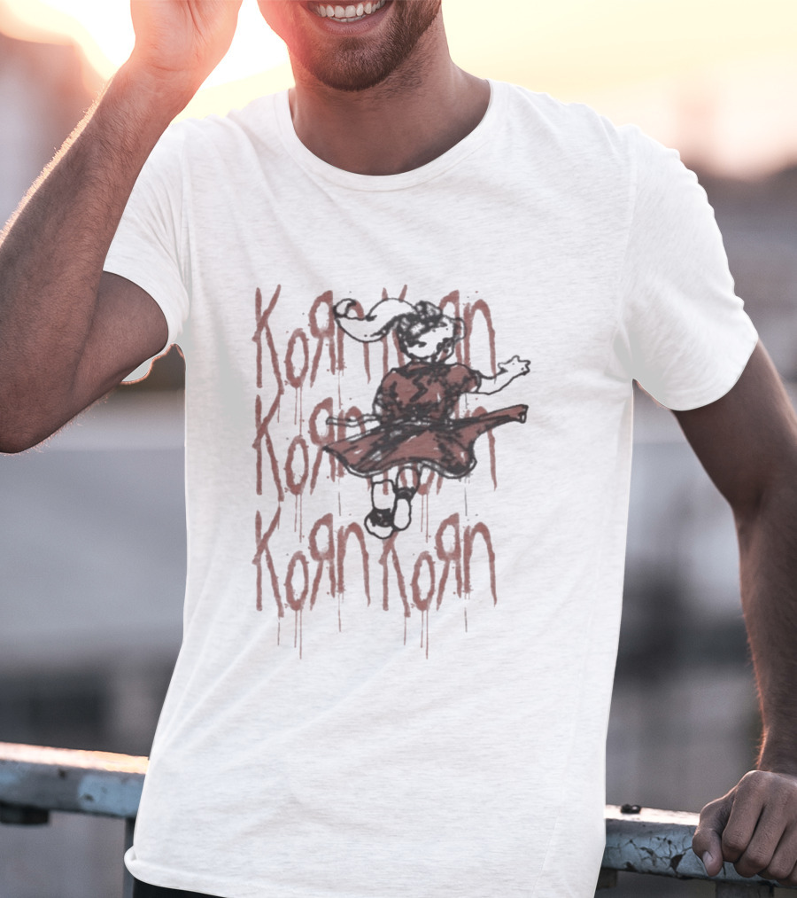 Korn Follow The Leader Drip T-Shirt
