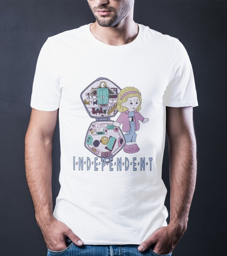 Independent Polly Pocket Retro Toy Character Nostalgia T-Shirt