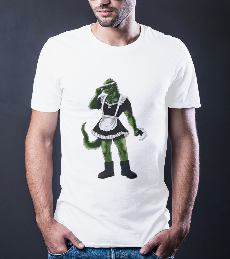 King Kreas Lizard Maid Cosplay Unique Fantasy T-Shirt