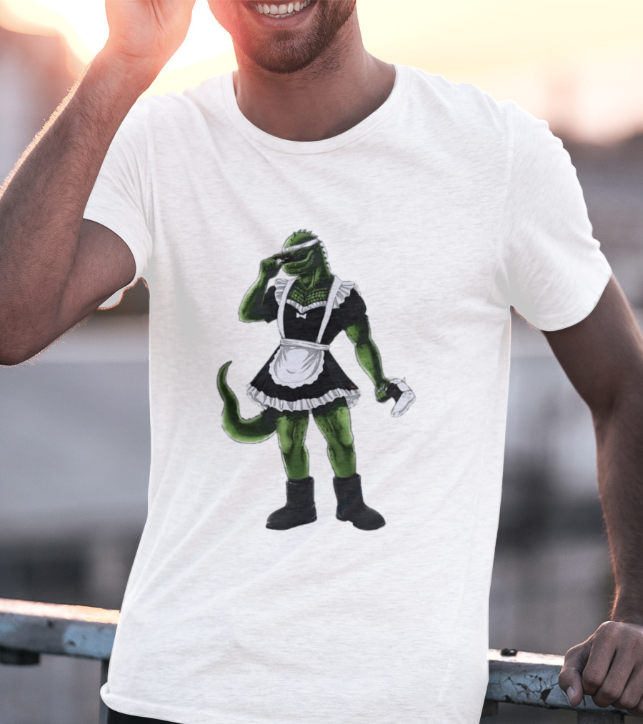 King Kreas Lizard Maid Cosplay Unique Fantasy T-Shirt
