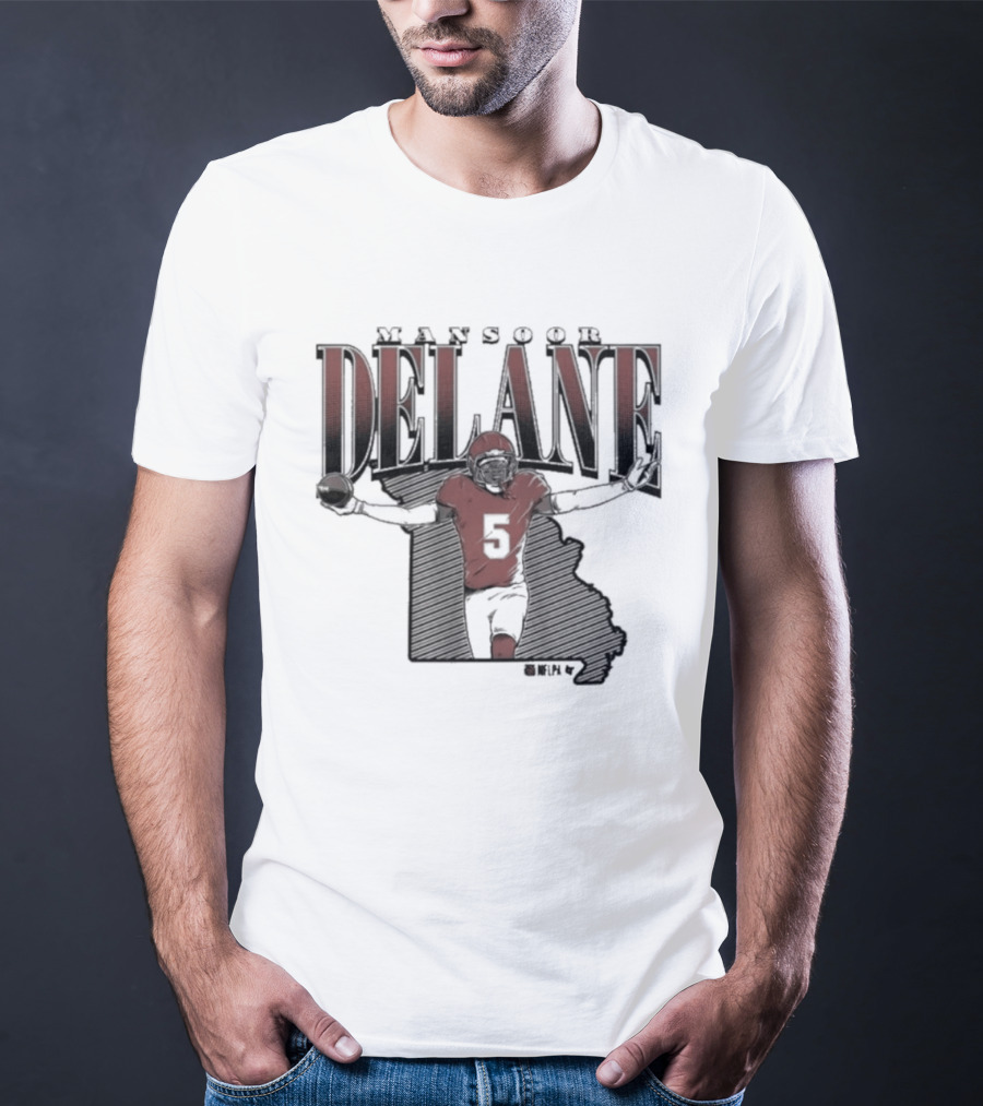 Mansoor Delane 5 Kansas City Chiefs Star Remix T-Shirt