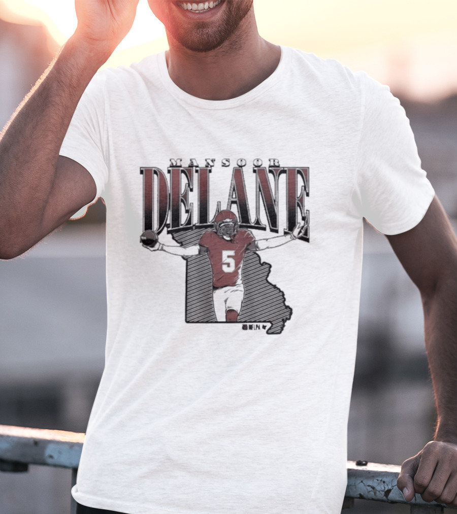 Mansoor Delane 5 Kansas City Chiefs Star Remix T-Shirt