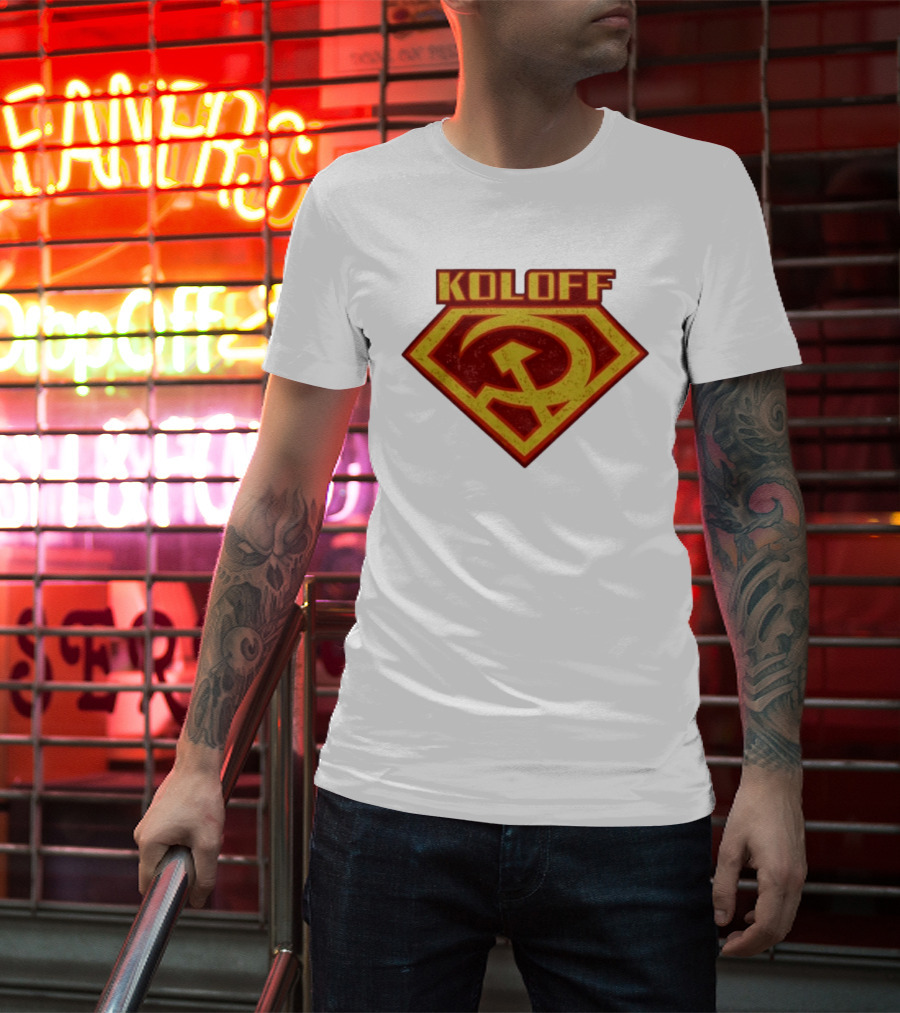 Koloff Hero With Hammer And Sickle Symbol Pro Wrestling Tees T-Shirt