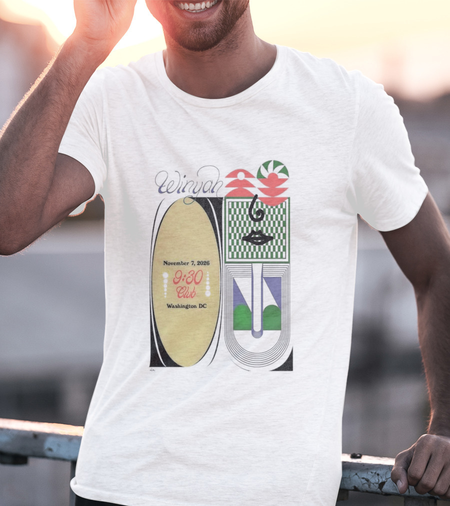 Winyah November 7 2026 9 30 Club Washington DC T-Shirt