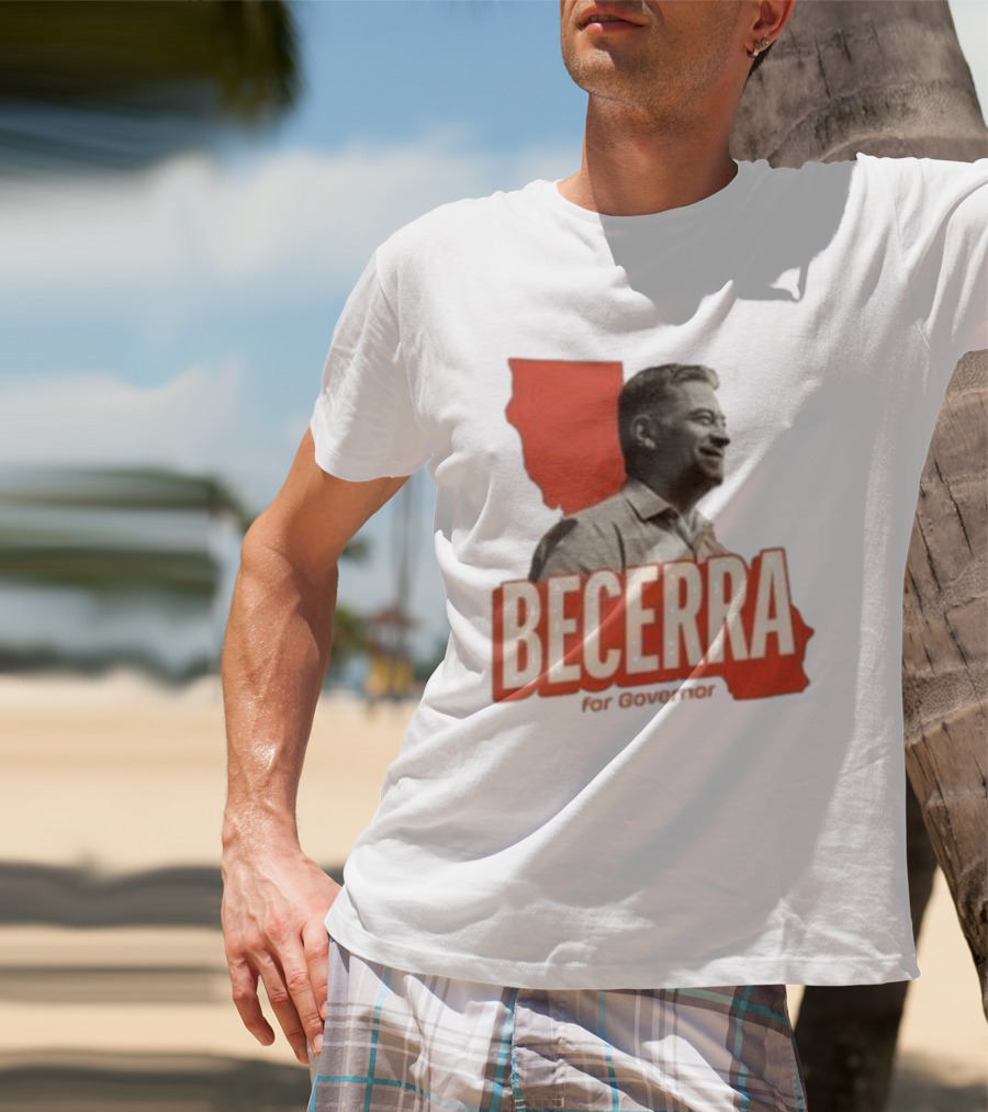 Becerra For Governor Xavier Becerra Election Photo T-Shirt