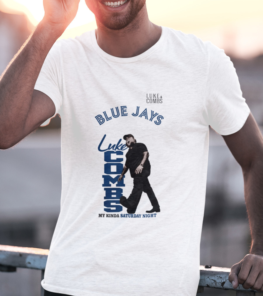 Blue Jays Luke Combs Saturday Night Toronto 2026 Tour Concert T-Shirt