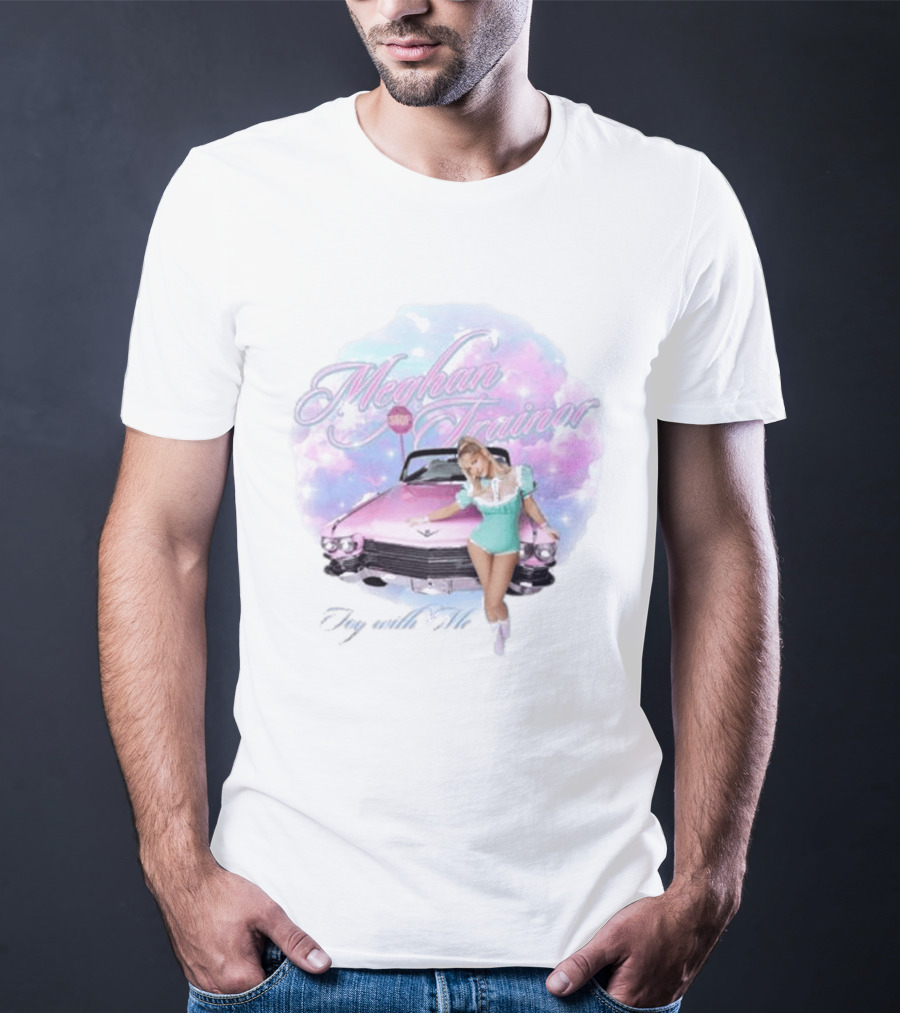 Meghan Trainor 50s Style Pink Car Toy With Me T-Shirt