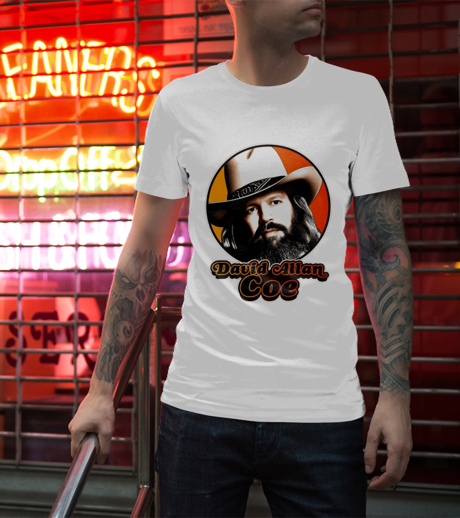 David Allan Coe Memories Legend RIP Cowboy Hat T-Shirt