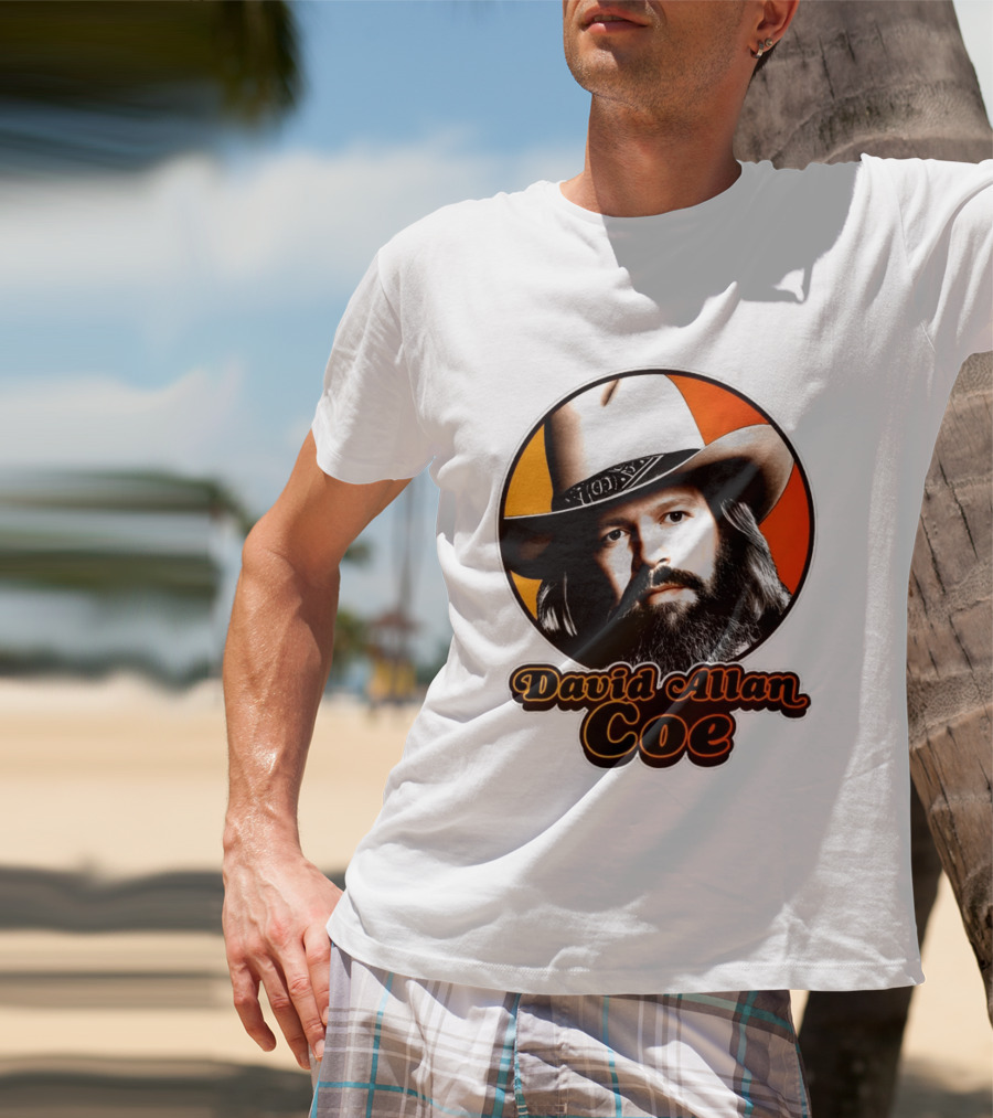 David Allan Coe Memories Legend RIP Cowboy Hat T-Shirt