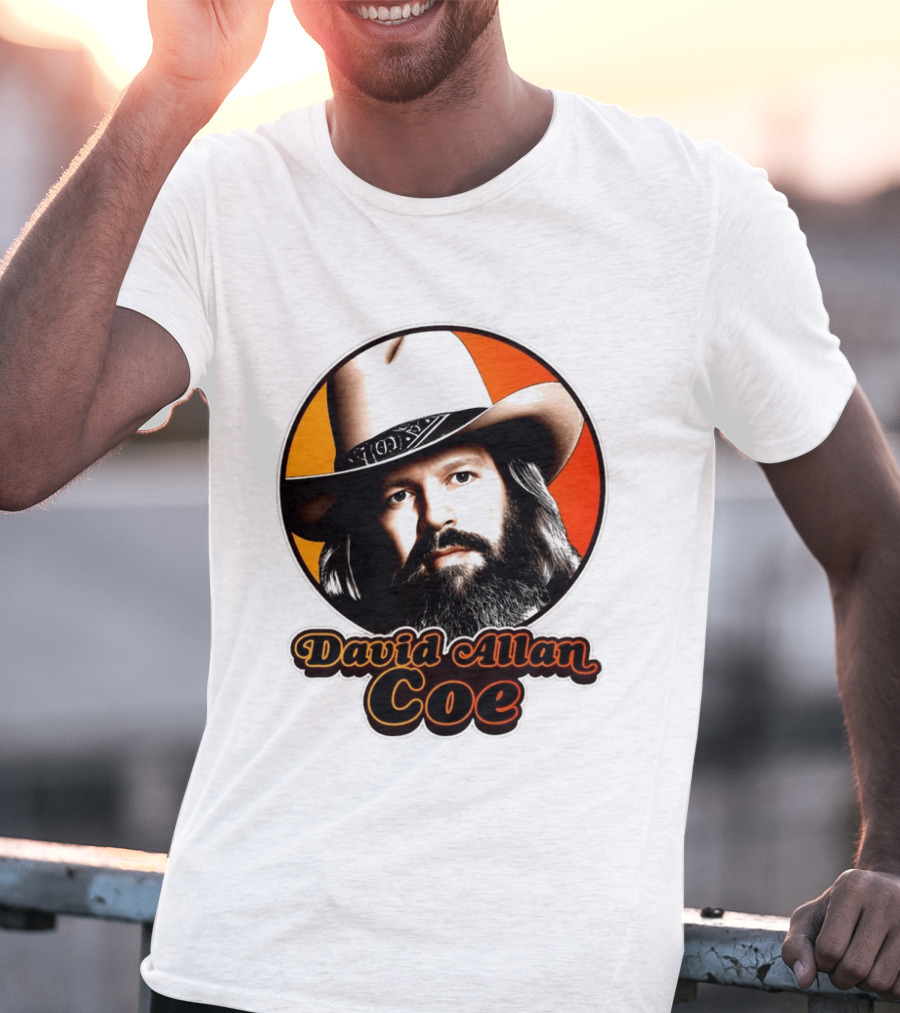 David Allan Coe Memories Legend RIP Cowboy Hat T-Shirt