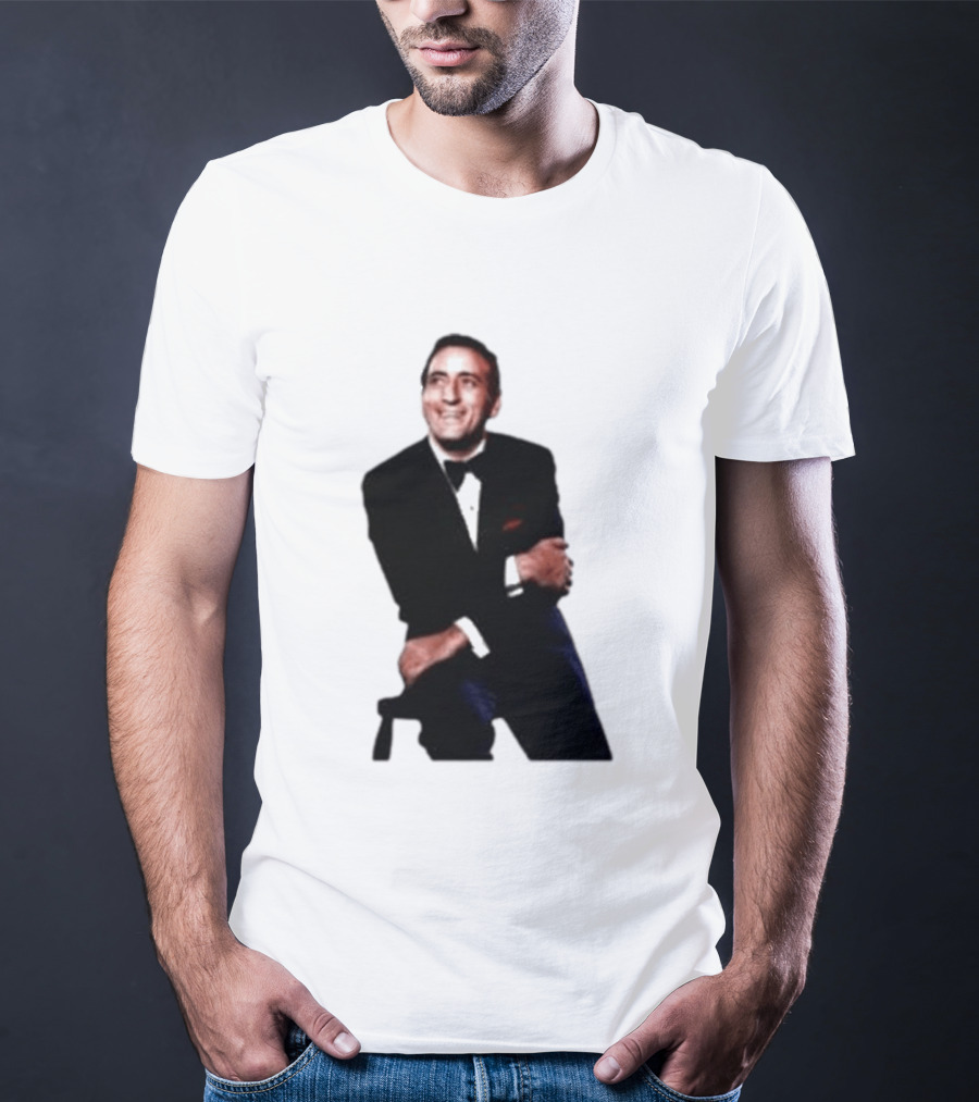 Tony Bennett The Way You Look Sitting Pose T-Shirt