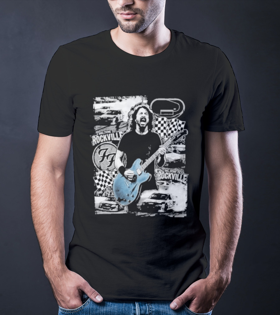 Foo Fighters Welcome To Rockville 2026 May 8 Daytona International Speedway NASCAR Daytona 500 T-Shirt