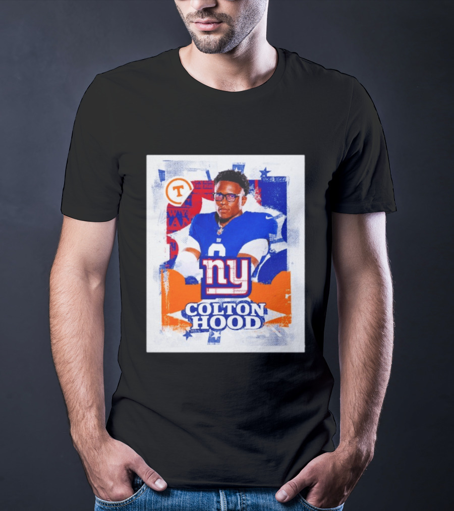 Colton Hood New York Giants 2026 Draft NY Giants Football T-Shirt