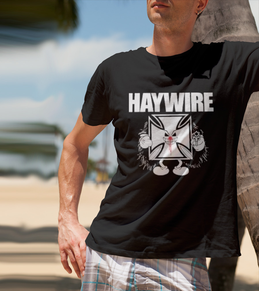 Haywire Andrew WK Manifesting Tour 2026 Collaboration Concept Microwave Salad T-Shirt