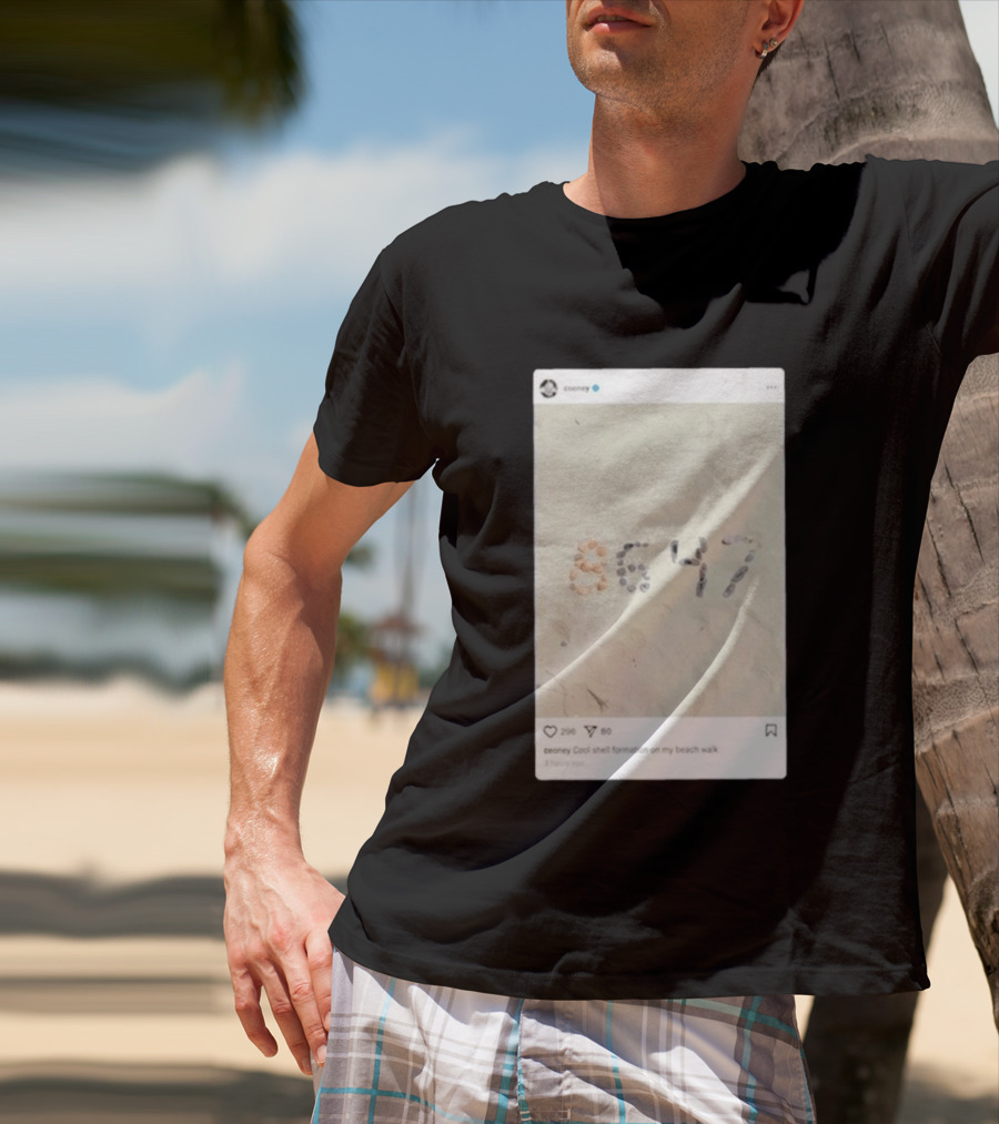 Comey Cool Shell Formation 8647 Beach Walk T-Shirt