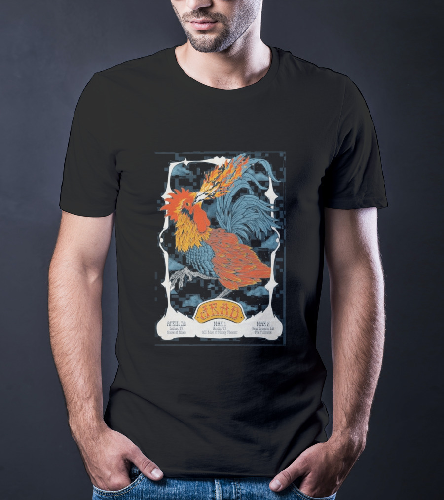 Joe Russo's Almost Dead Rooster Tour April 30 Dallas 2026 House Of Blues T-Shirt