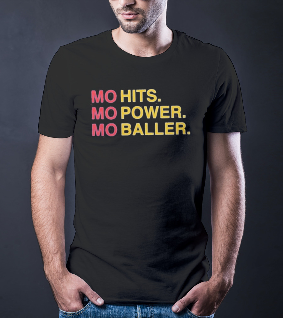 Mo Hits Mo Power Mo Baller Moises Ballesteros Chicago Cubs MLB T-Shirt