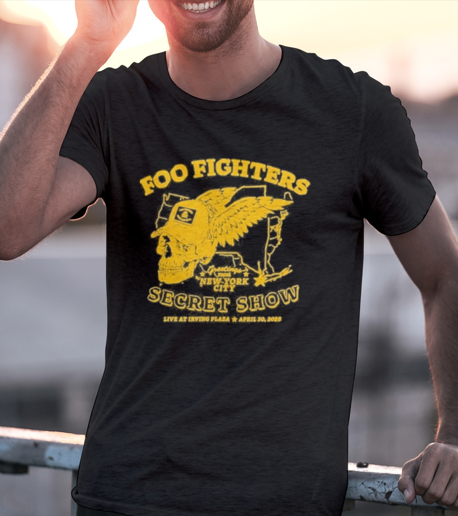 New York City Foo Fighters Secret Show Live At Irving Plaza April 30 2026 T-Shirt