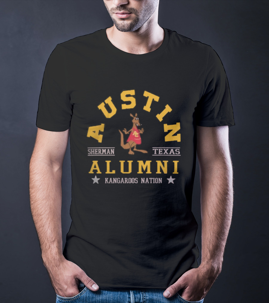 Austin Sherman Texas Alumni Kangaroos Nation T-Shirt