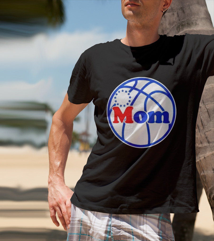 Philadelphia 76ers Basketball Mom 2026 T-Shirt