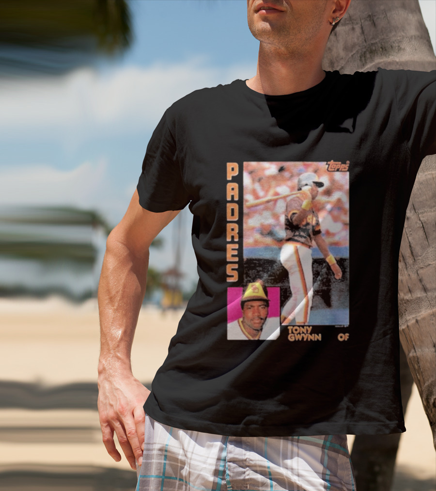 San Diego Padres Tony Gwynn 2026 Topps Baseball Card T-Shirt