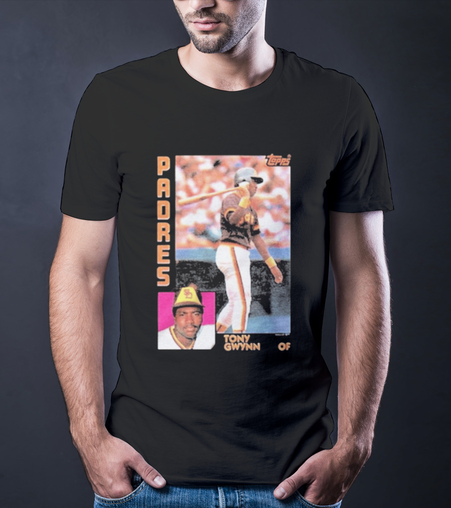 San Diego Padres Tony Gwynn 2026 Topps Baseball Card T-Shirt