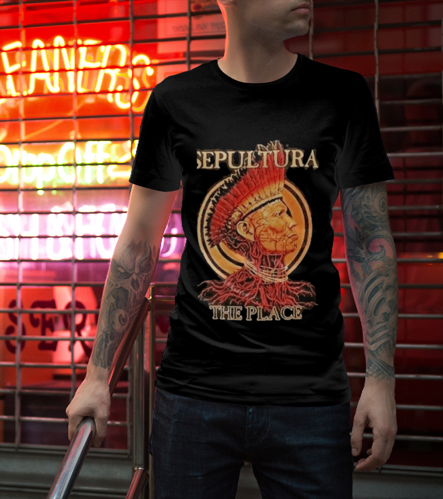 Sepultura Final North American Tour Celebrating Life Through Death 2026 Wellmont Theater Montclair NJ April 29 Roots Bloody Roots The Place T-Shirt