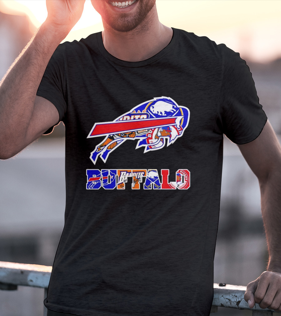 Several Buffalo Bills And New York Teams T-Shirt