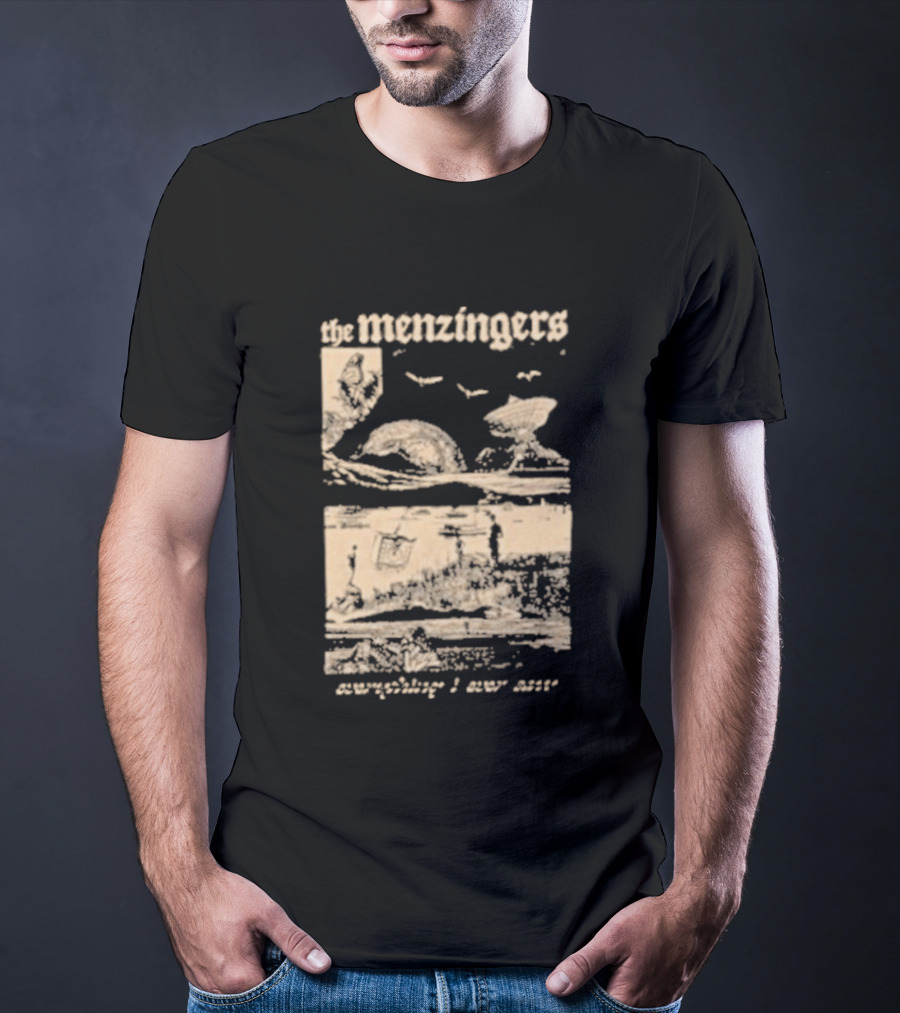The Menzingers Landscape Metaphor Cities Wander Songs T-Shirt