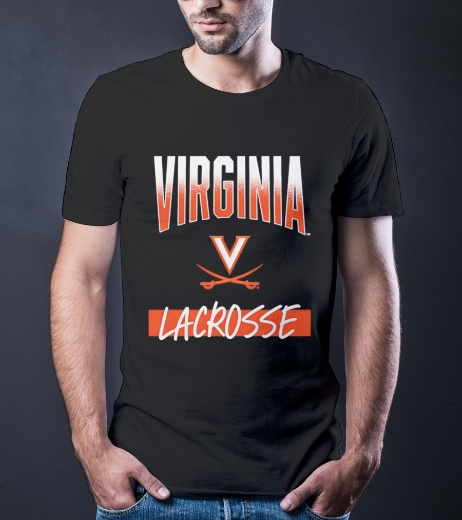 Virginia Cavaliers Lacrosse Bold Team Spirit T-Shirt