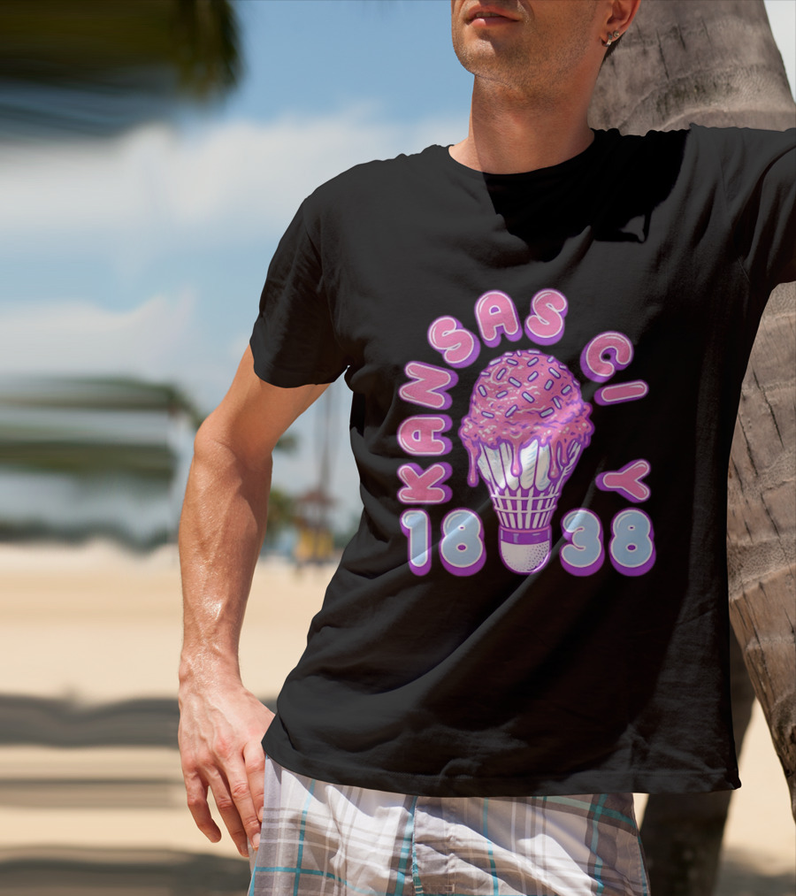 Kansas City Ice Cream 1838 Where I'm From T-Shirt