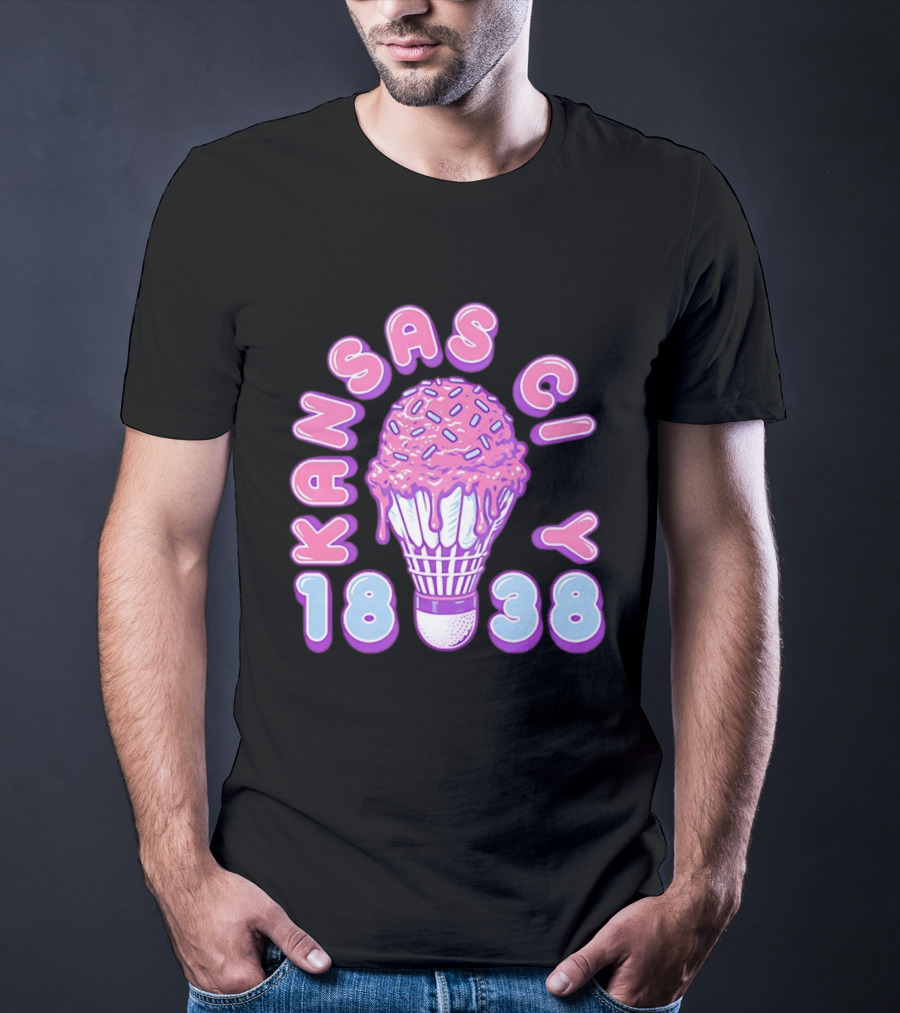 Kansas City Ice Cream 1838 Where I'm From T-Shirt