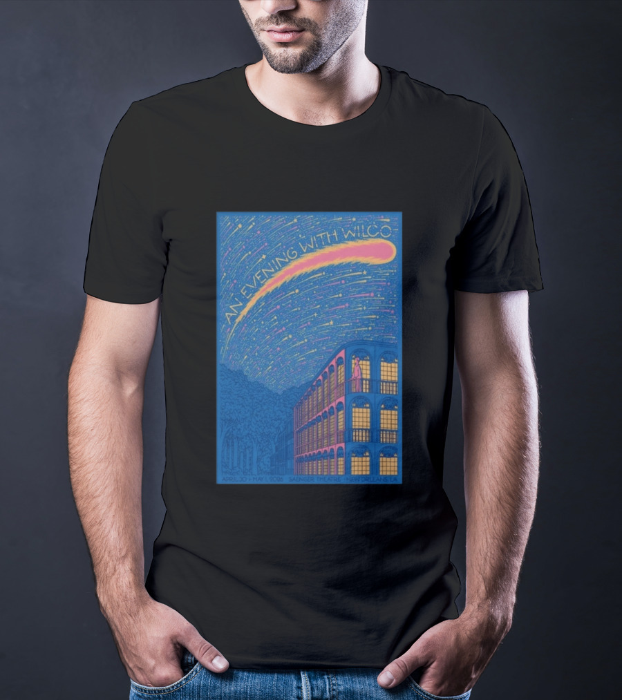 An Evening With Wilco Saenger Theatre New Orleans April 30 May 1 2026 T-Shirt