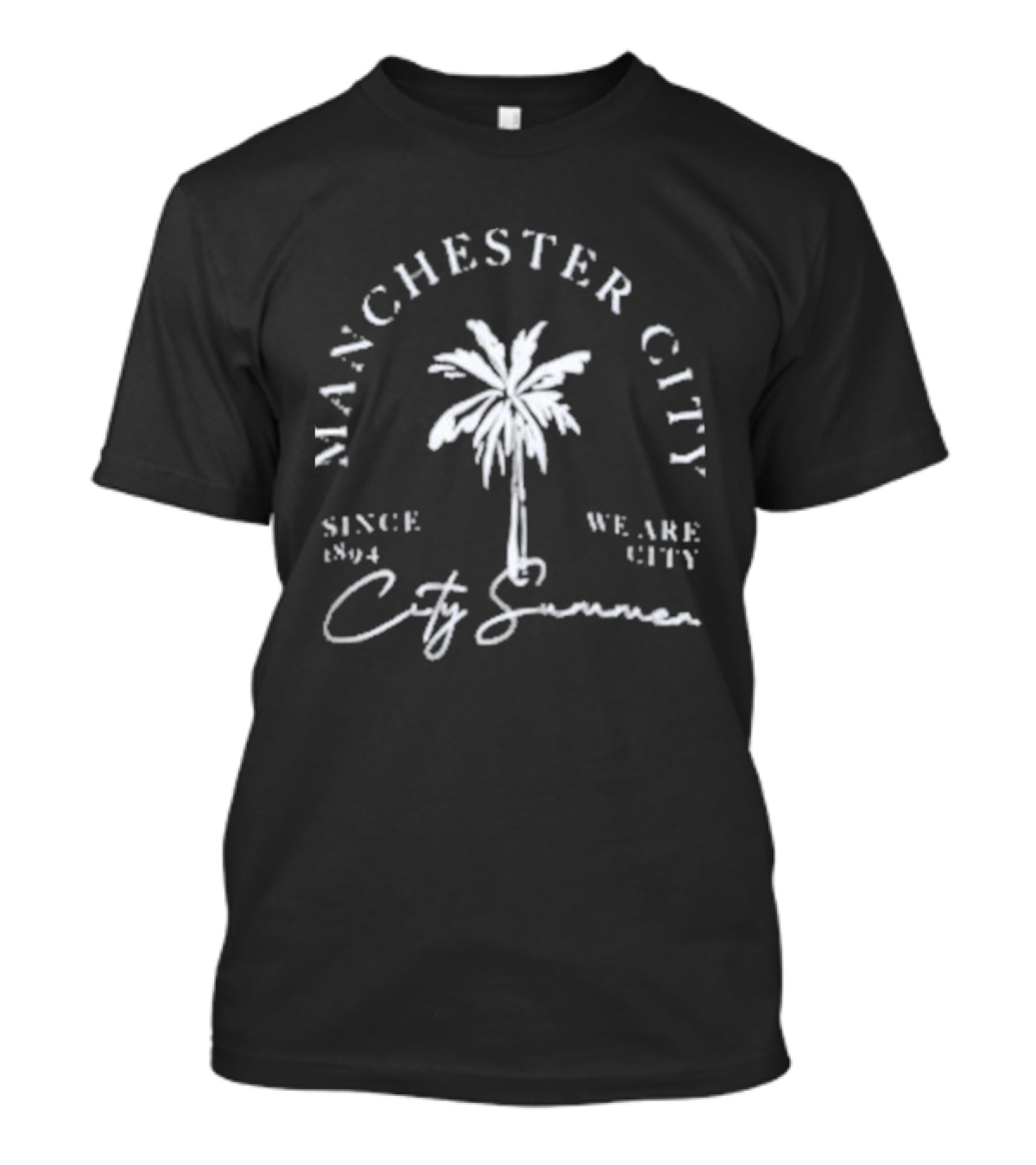 Manchester City Palm Tree Since 1894 We Are City Summer T-Shirt