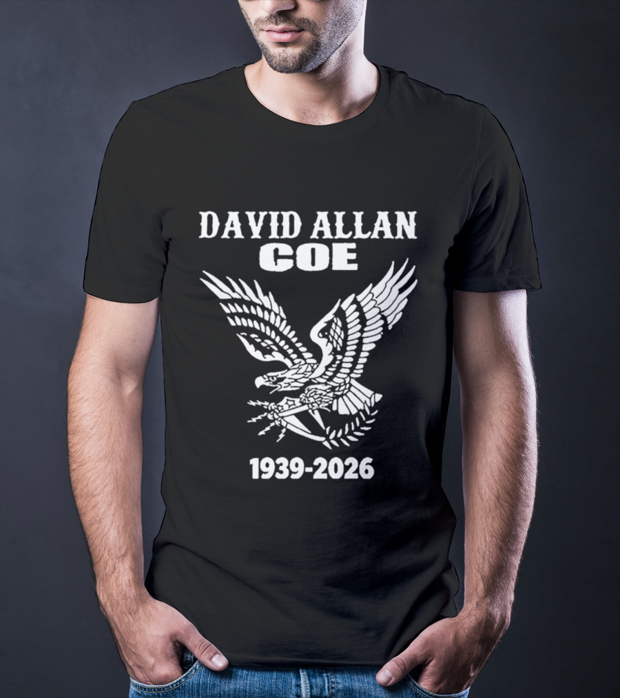 David Allan Coe 1939 2026 Eagle T-Shirt