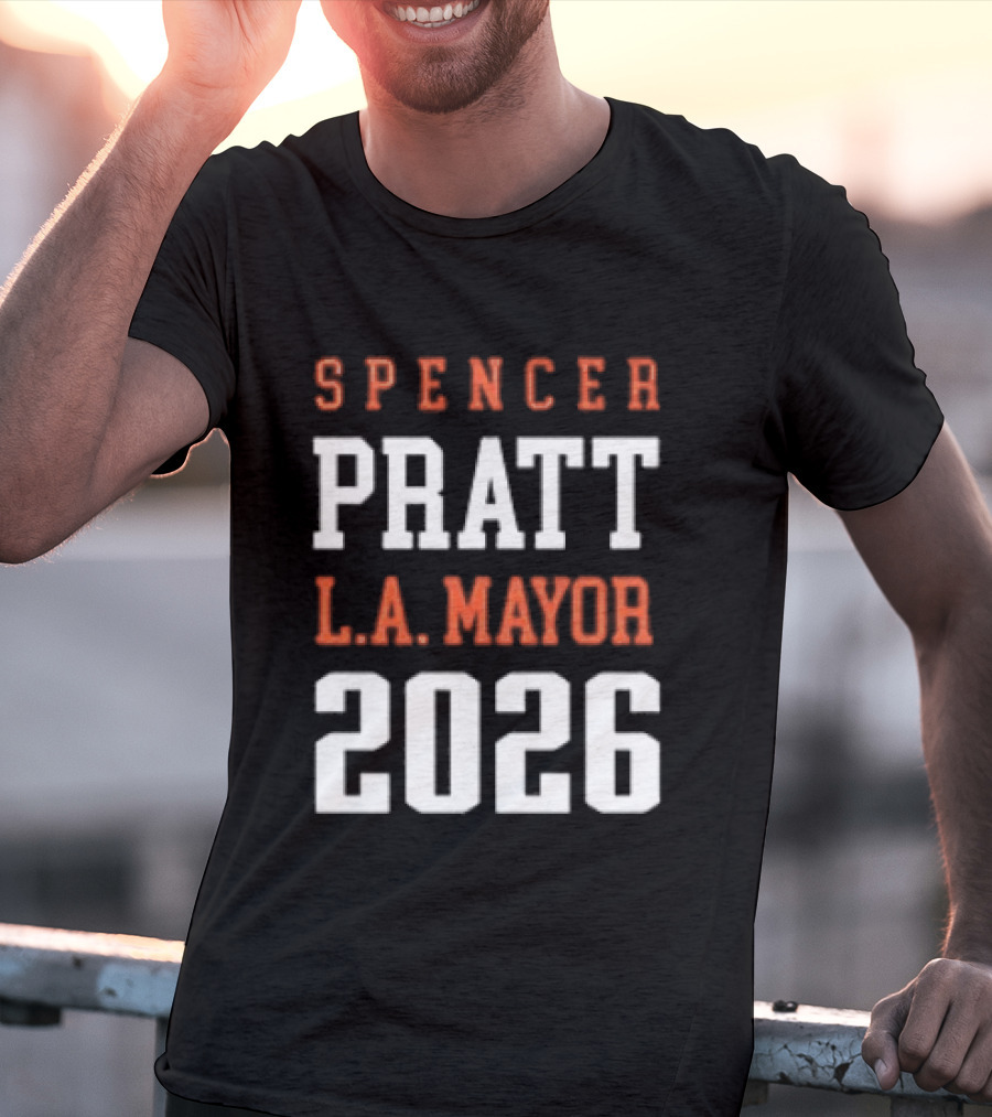 Spencer Pratt LA Mayor 2026 Campaign T-Shirt