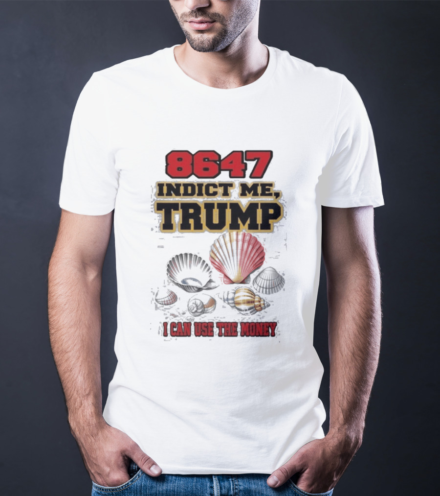 8647 Indict Me Trump I Can Use The Money Shells T-Shirt