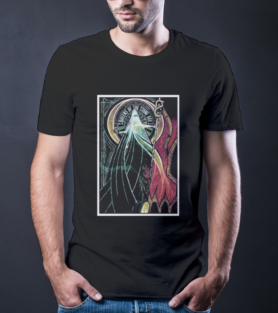 Queens Of The Stone Age Alive In The Catacombs Tour Seattle April 29 2026 T-Shirt
