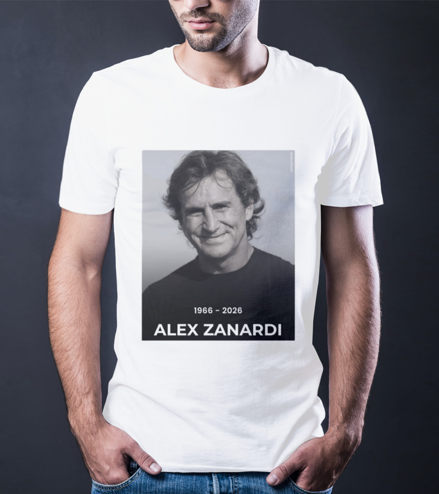 1966 2026 Alex Zanardi Con Profondo Dolore La Famiglia Comunica La Scomparsa Di Alessandro Zanardi T-Shirt