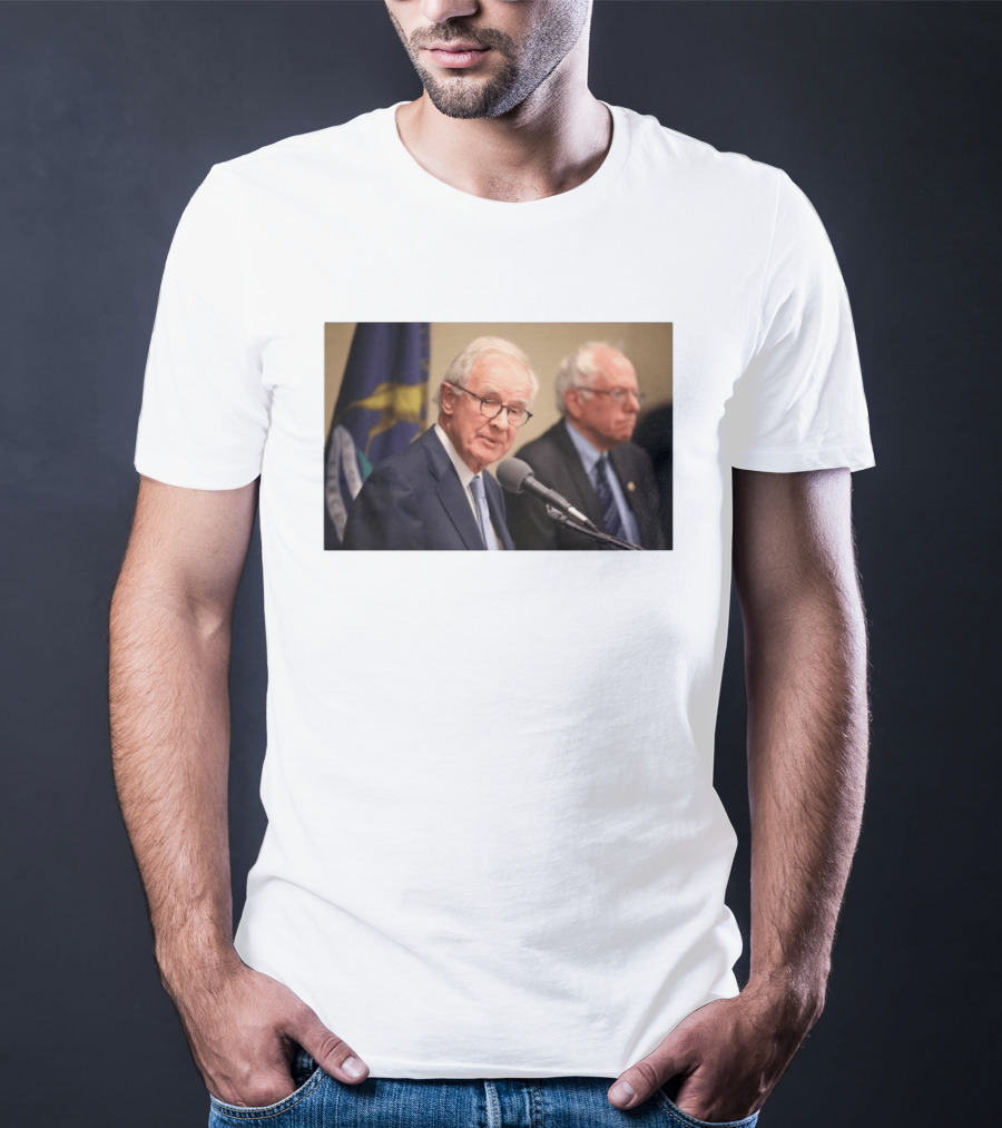 Donald W. Riegle Michigan Political Legacy Speaker Event With Bernie Sanders T-Shirt