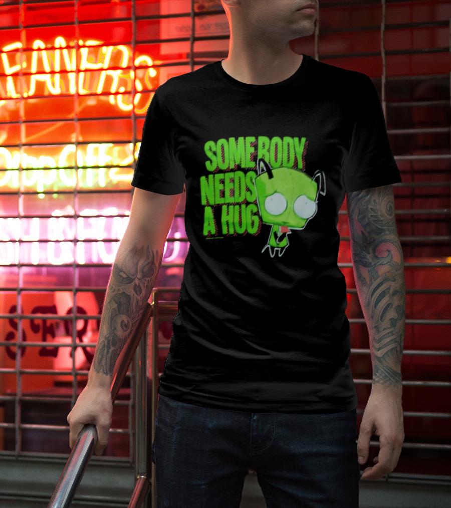 Somebody Needs A Hug Gir Invader Zim T-Shirt