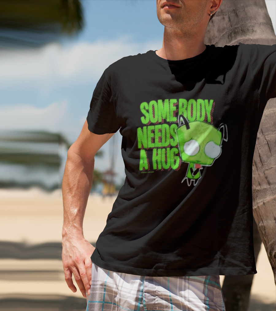 Somebody Needs A Hug Gir Invader Zim T-Shirt